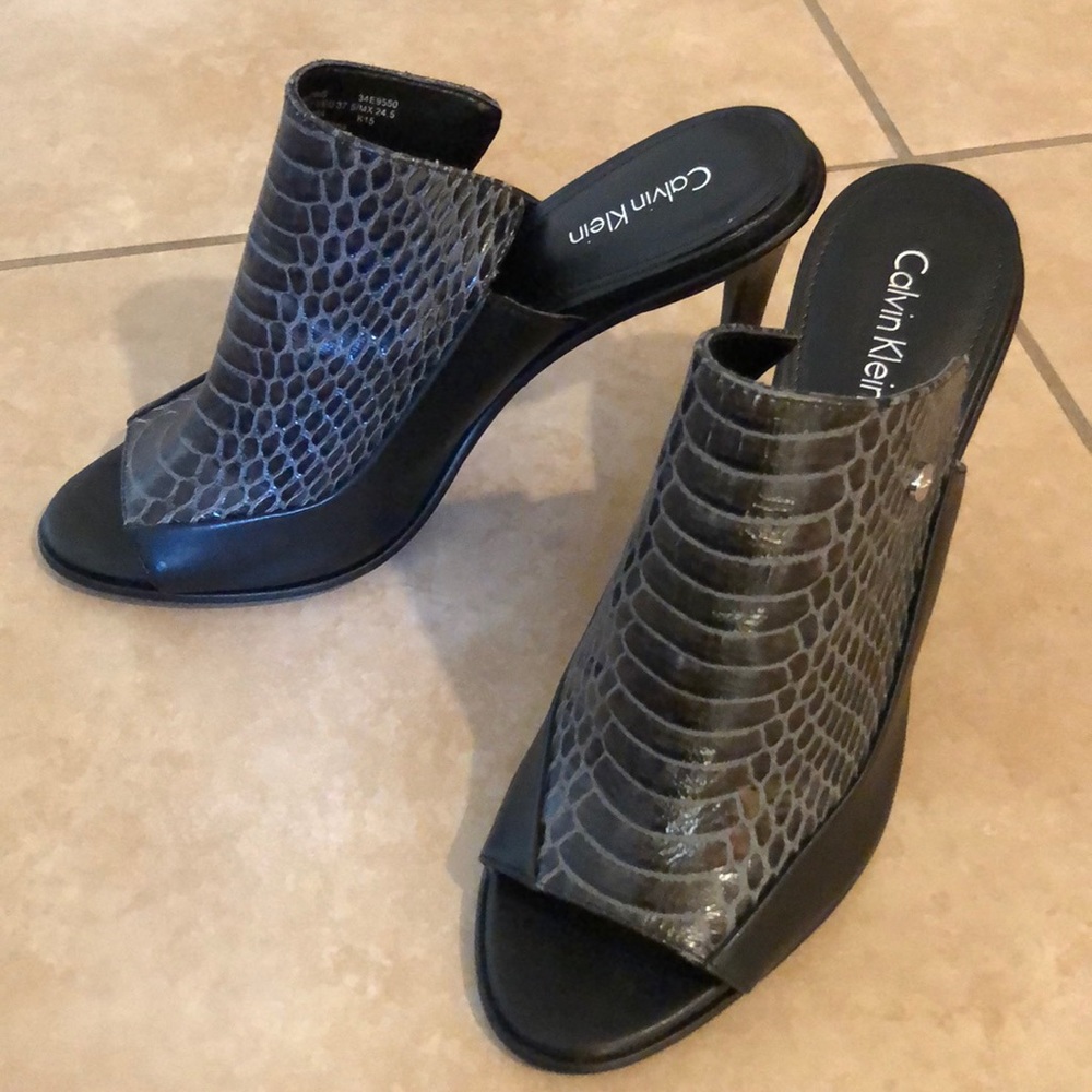 🚫SOLD🚫 Calvin Klein Aloris Open Toe Heels